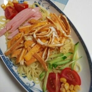 夏はやっぱり！【冷やし中華】ごまだれ味